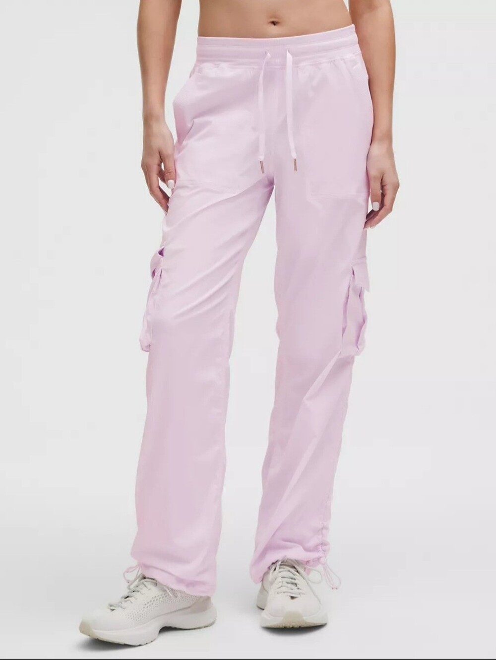 Lululemon Dance Studio Cargo Drawstring Pants in Light Pink 🌸 Size XL